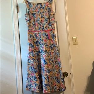 Liz Claiborne midi floral dress